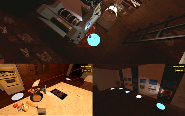 Here are some stills from the VR escape room game Hero Heritage: Secrets of the “Golden Era.”